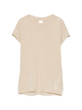 Eleventy Crew-Neck Short-Sleeves T-Shirt — Cream