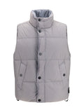 Stone Island Crinkle Reps Vest — Gray