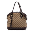 Medium GG Canvas Charm Dome Satchel