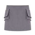 NO DRAMA Skort | Gray