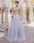 Supernova Lilac Bridal Lehenga By KYNAH, Luxury Indian Fashion & Bridal Wear