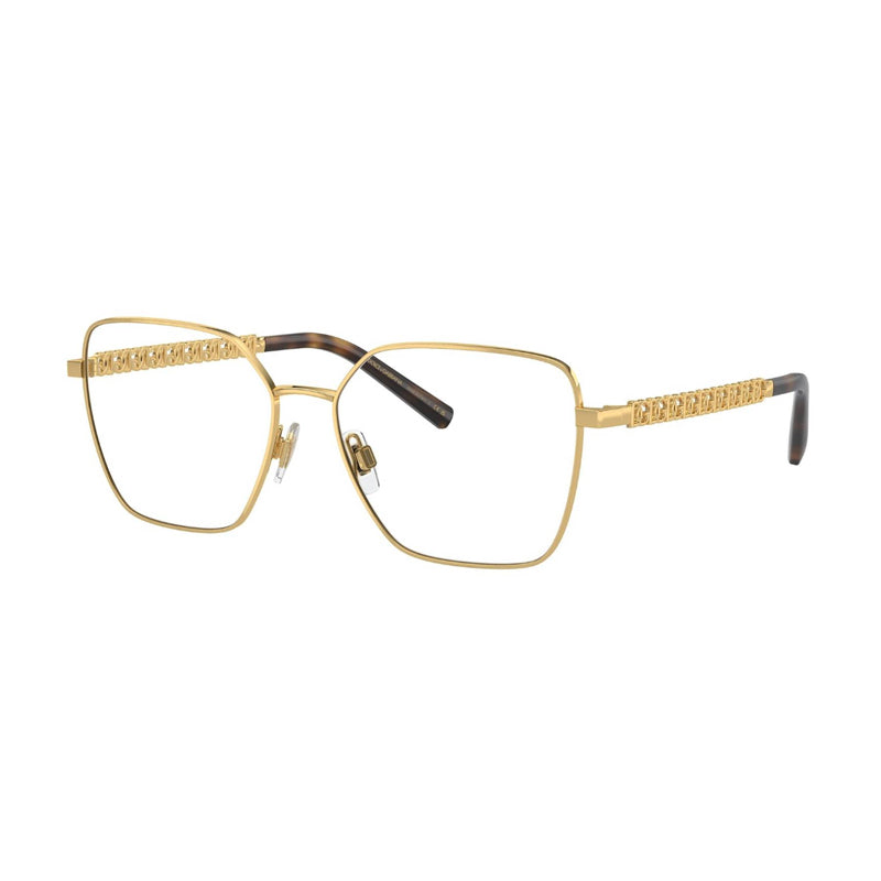Dolce & Gabbana DG135102 Gold Metal Frame Eyeglasses — Gold