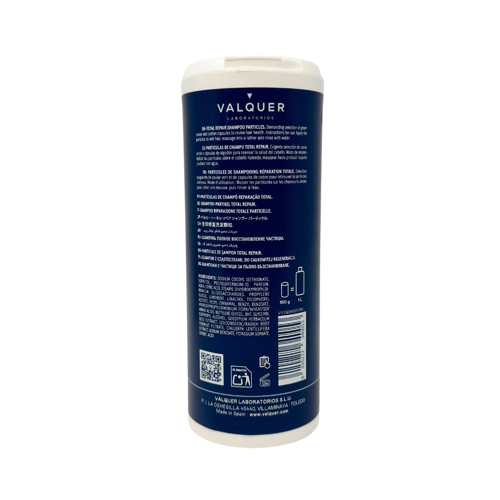 Partículas de Champú Total Repair - 150 g