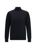 Giorgio Armani Cashmere Turtleneck Sweater — Black