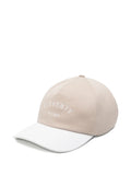 Eleventy Two-Tone Cotton Baseball Cap — Beige