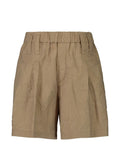 Brunello Cucinelli Sun River Bermuda Shorts — Beige