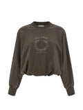 Brunello Cucinelli Dropped-Shoulder Sweatshirt — Taupe