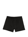 Balmain Drawstring-Fastening Swim Shorts — Black