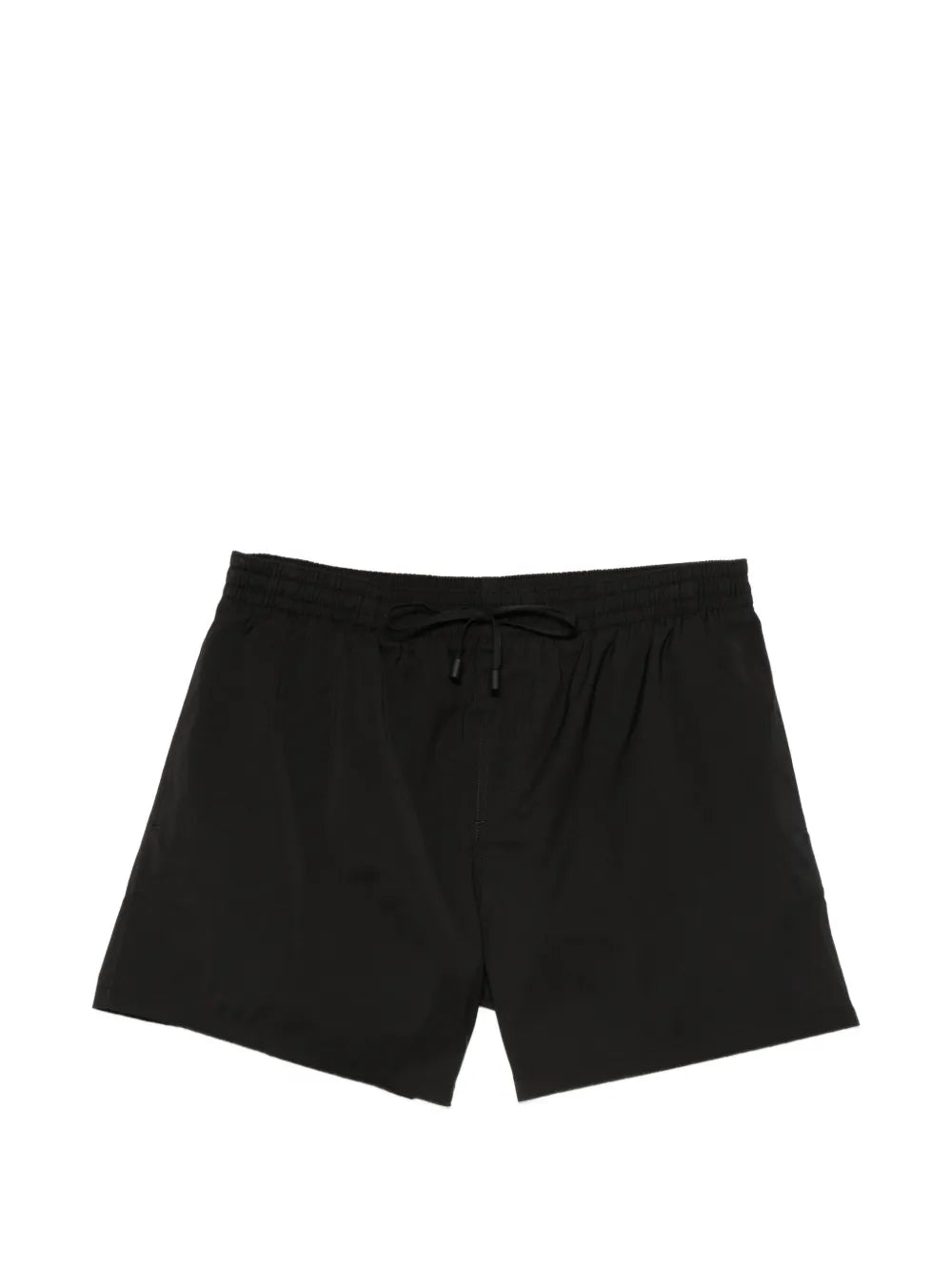 Balmain Drawstring-Fastening Swim Shorts — Black