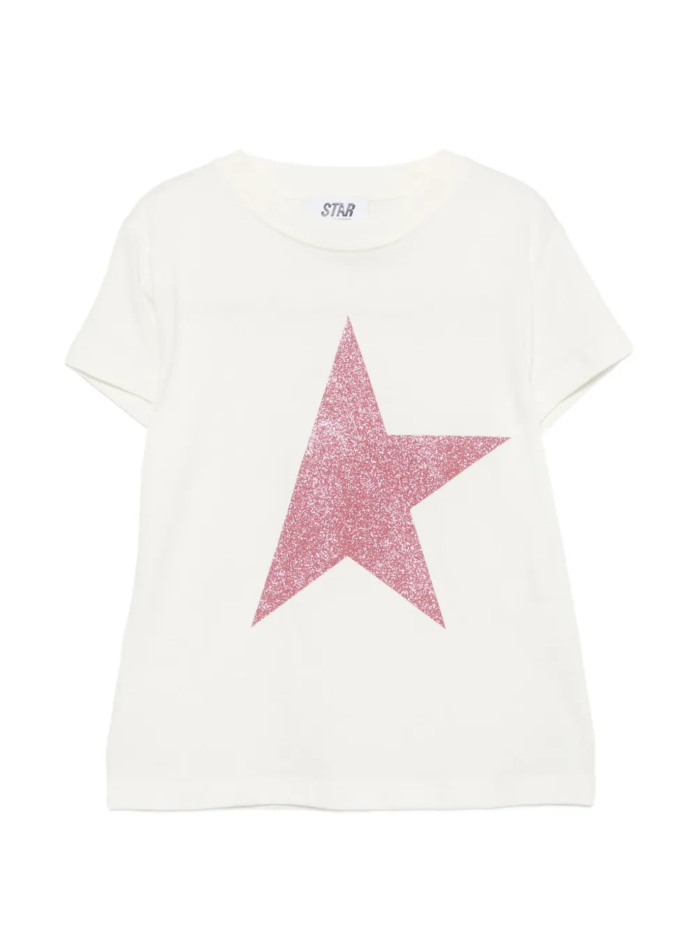 Golden Goose Glitter Star T-Shirt — Off-White
