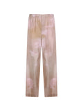 Fabiana Filippi Tie-Dye Printed Trousers — Beige