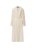 Fabiana Filippi Tie-Belt Tunic — Beige