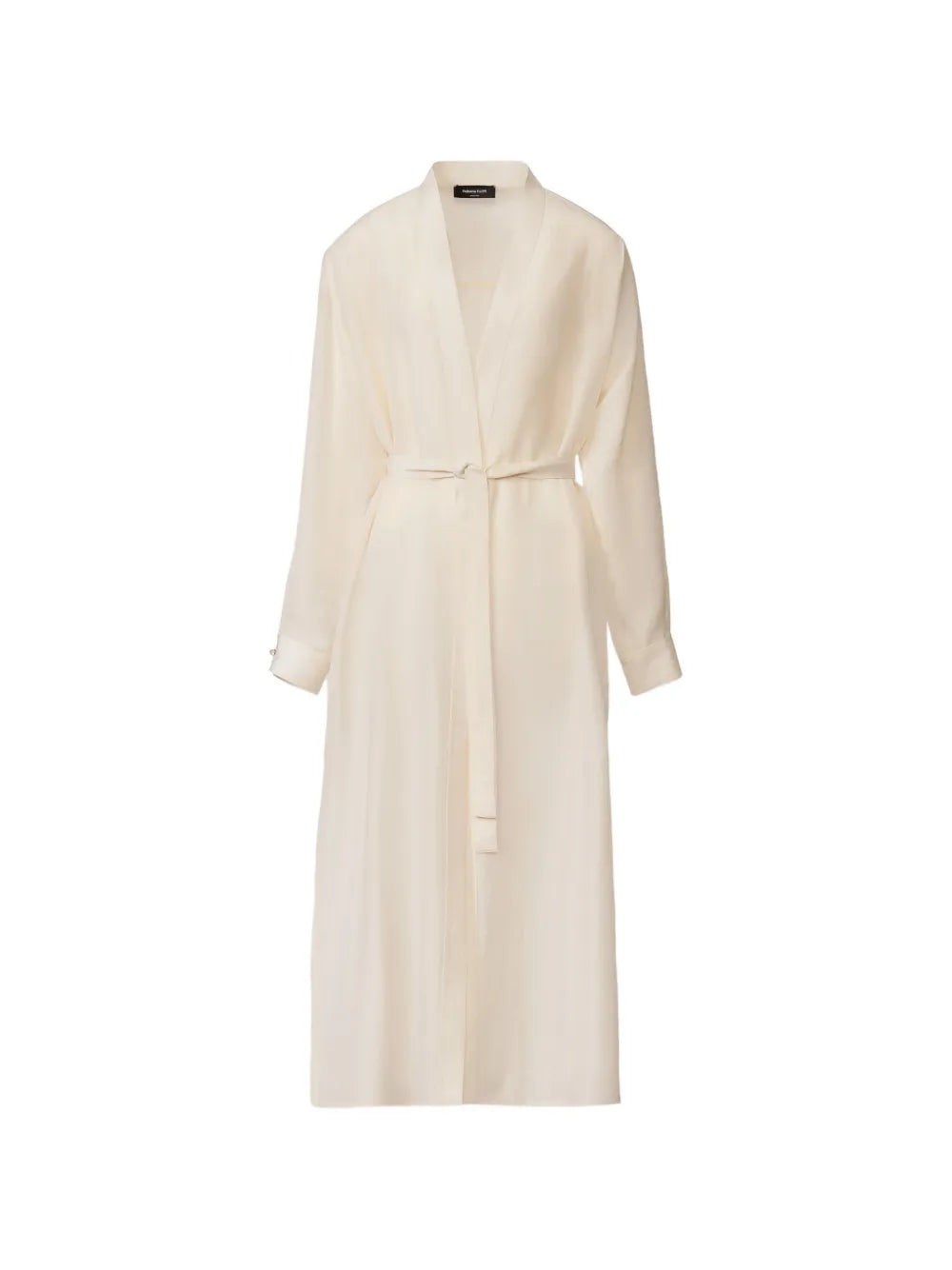 Fabiana Filippi Tie-Belt Tunic — Beige