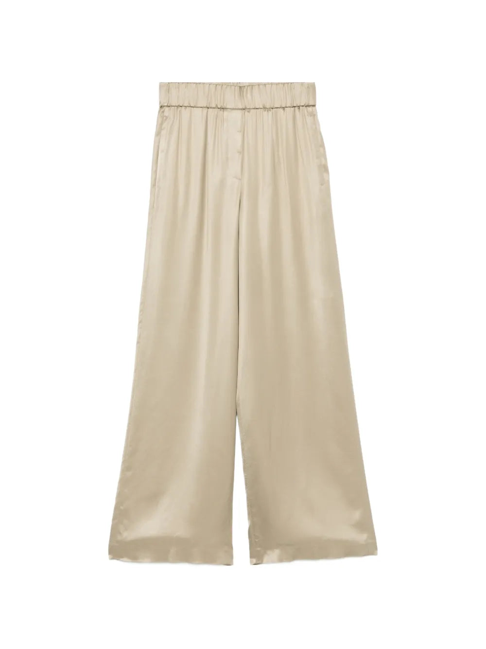 Peserico Elasticated Waist Trousers — Beige