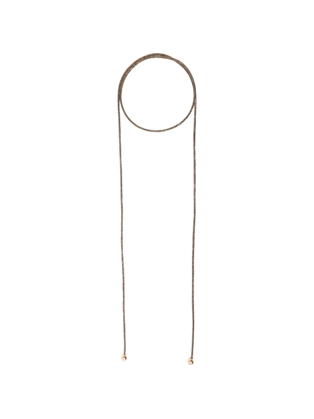 Fabiana Filippi Ball Pendant Necklace — Gold