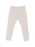 Brunello Cucinelli Cotton Stretch Trousers — grey