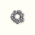 Chouchou 100% pure soie - Le moyen - Vichy noir grands carreaux
