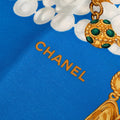 Pearls and Gripoix Printed Silk Scarf 90