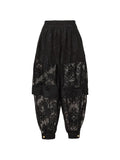Zimmermann Lace Trousers — black