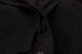 Men's Black Polyester Formal 2 Piece Martini Suit