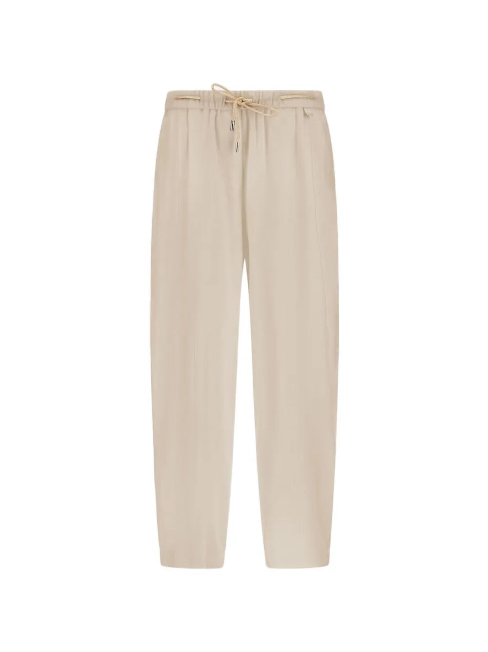 Herno Drawstring-Waist Trousers — Beige