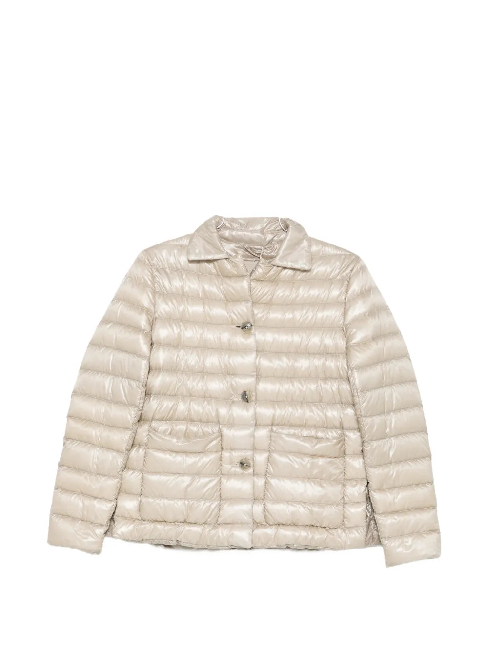 Herno Quilted Down Down Jacket — Beige