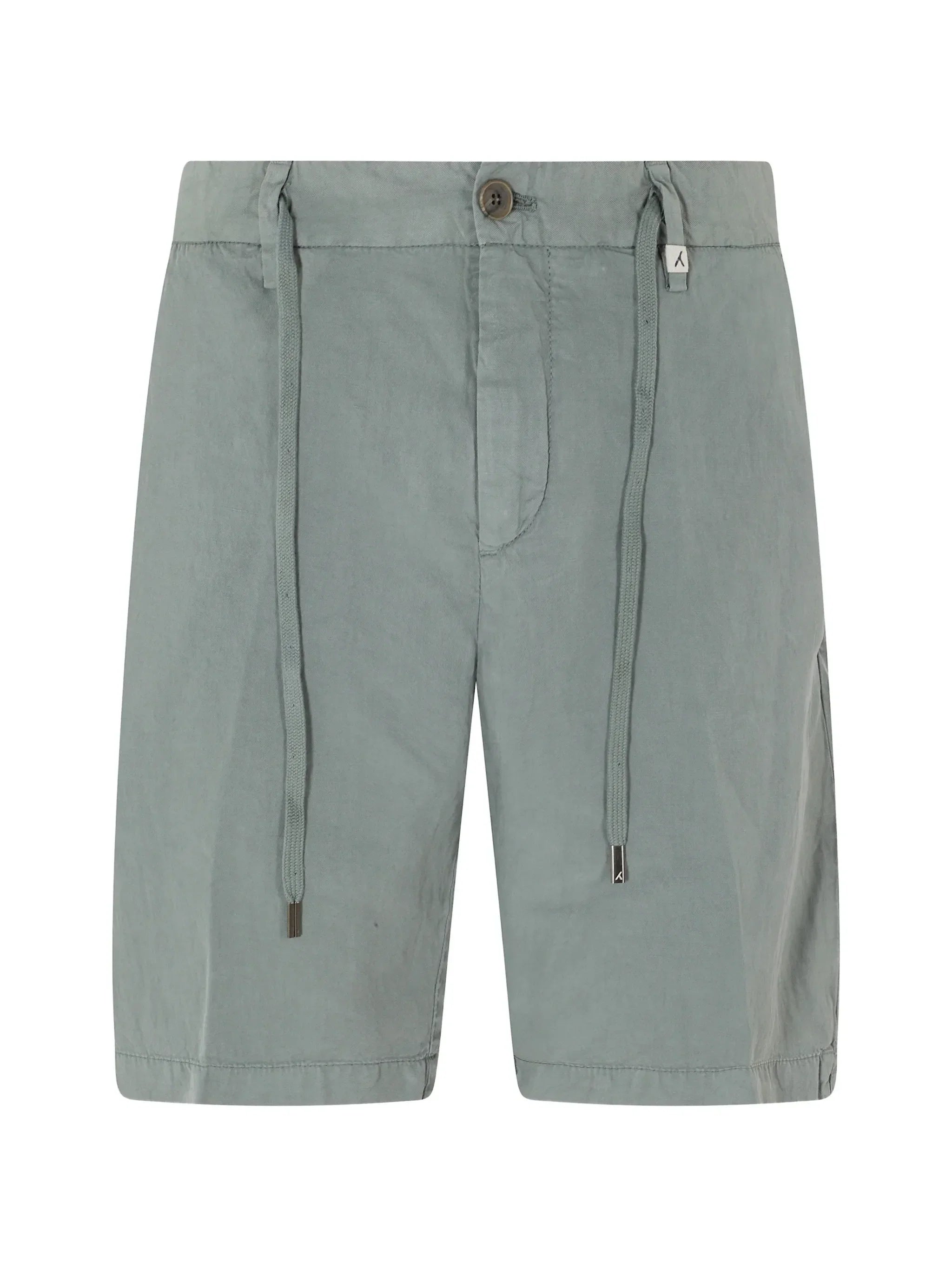 Myths Elasticated Drawstring Shorts — sage green