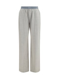 Kenzo Signature Stretch Cotton Joggers — Gray