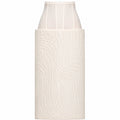 Wave Ripple Corset Skirt in Ivory