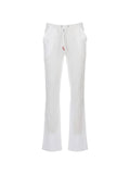 Kiton Drawstring-Waistband Trousers — White