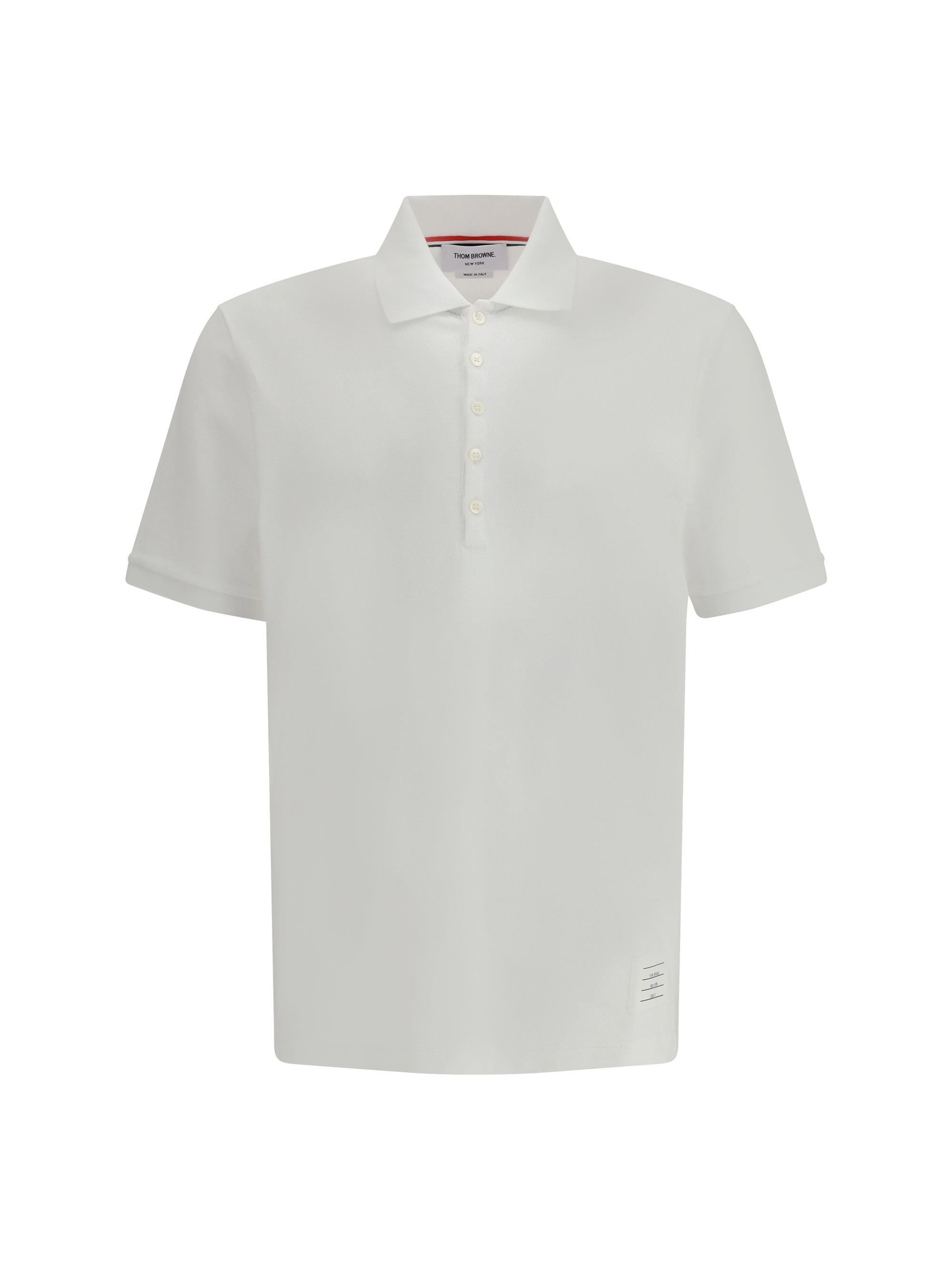 Thom Browne Iconic Bands Polo — White