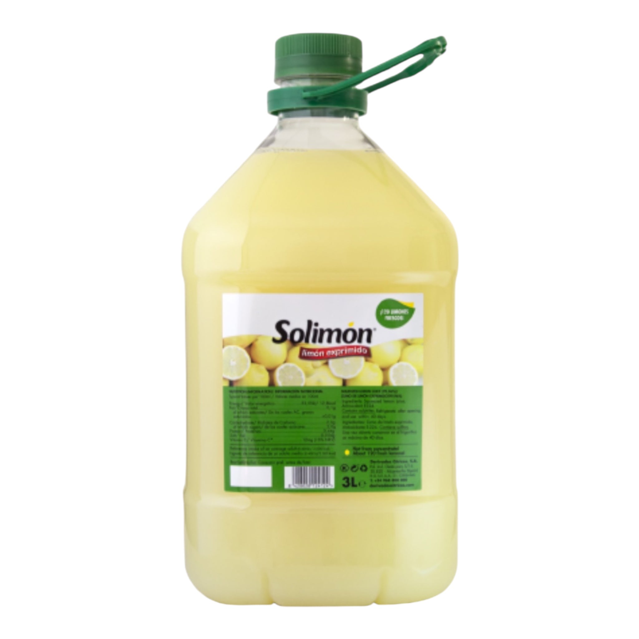 Zumo de Limón Exprimido 100% Natural - Solimon