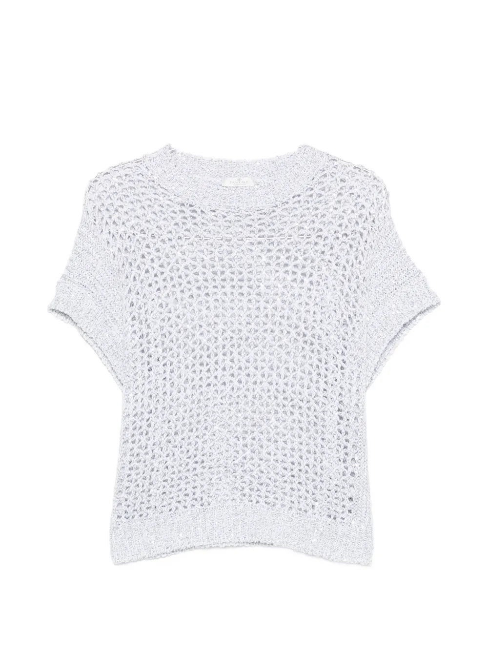 Panicale Open-Knit Sweater — White