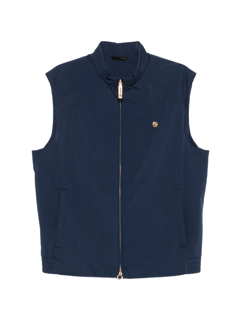Stefano Ricci Logo-Detail Gilet — Navy