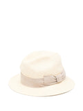 Panicale Bow-Detail Panama Hat — Cream