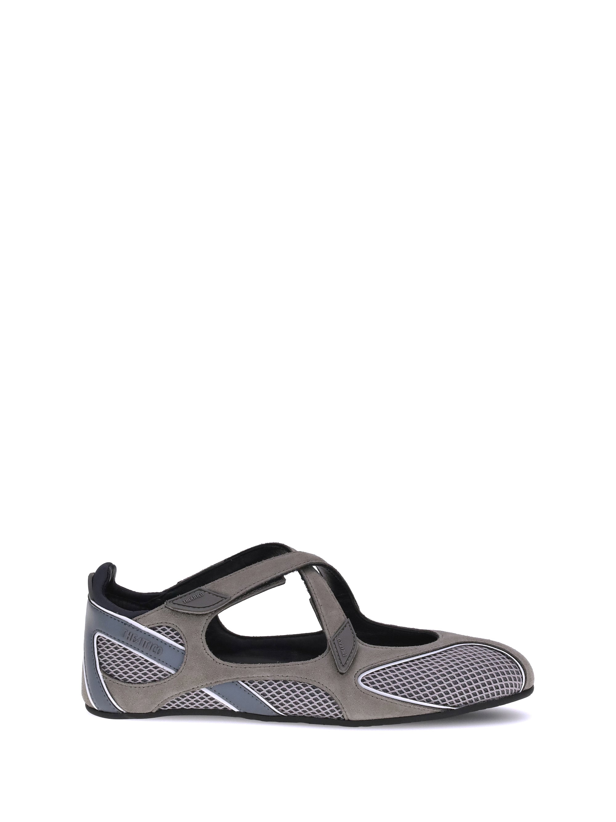 The Attico Nomad Flat — Gray