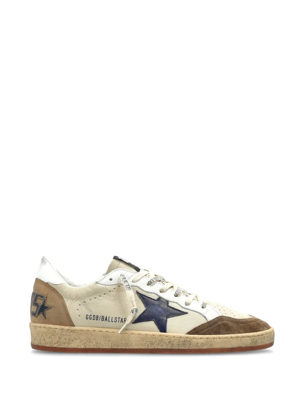 Golden Goose Ball Star Sneakers — Cream