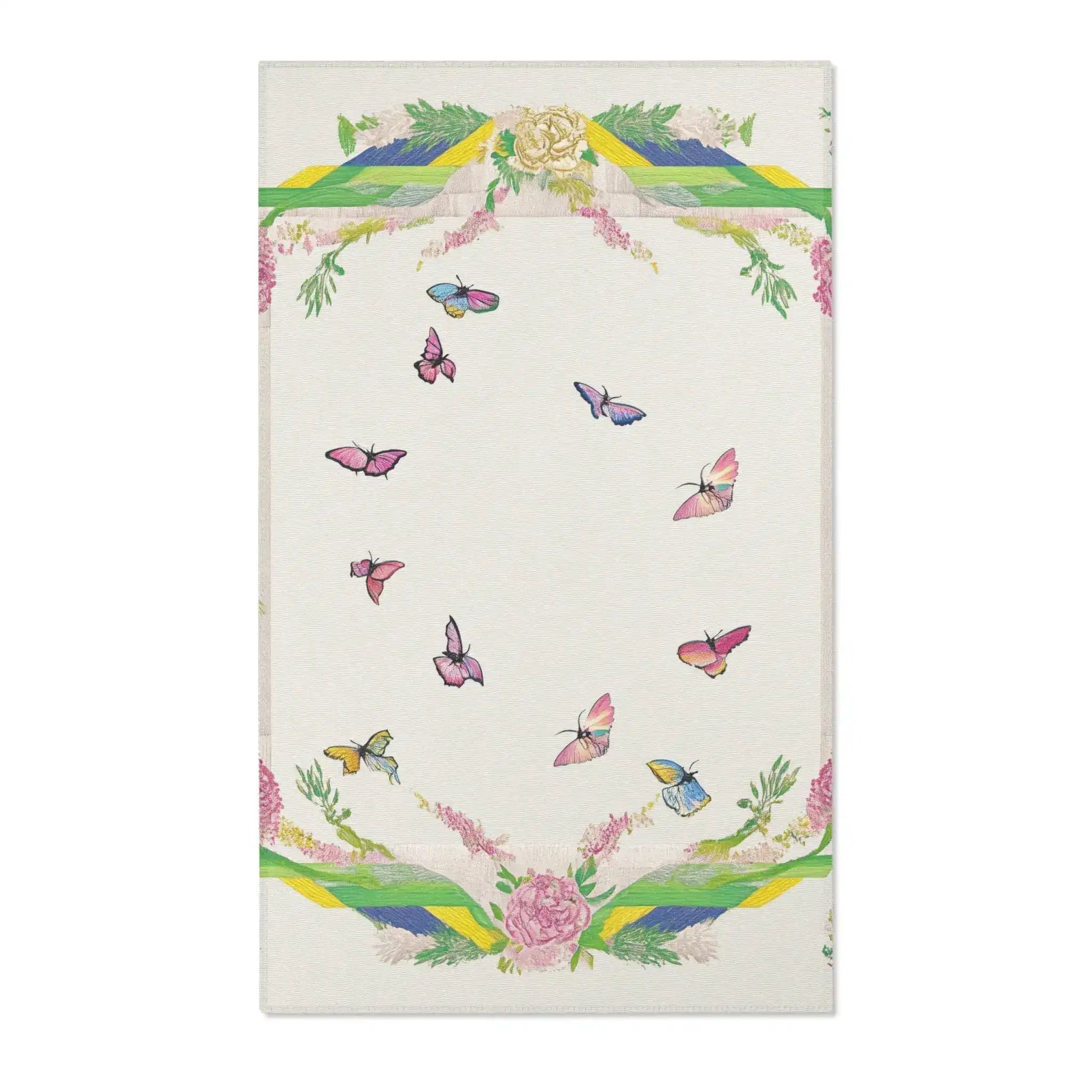 Butterfly Bloom Accent Rug