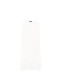 Fabiana Filippi Lace-Trim Midi Dress — White