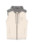 Stefano Ricci Logo-Embroidered Hoodie — Beige