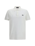 Fred Perry M6000 Polo — White