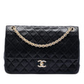 Medium CC Quilted Lambskin Bijoux Chain Double Flap