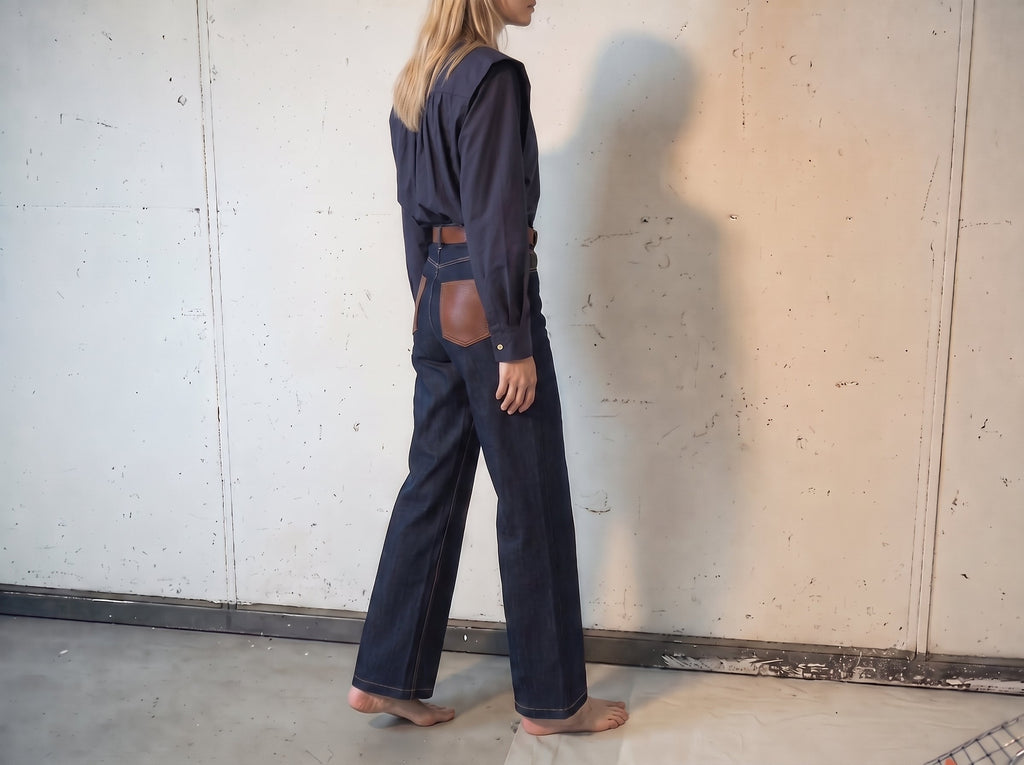 Pantalón Eugenia marino