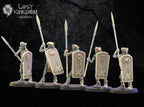 Ancient Skeletal Cavalry Bows/Spears, Highlands Miniatures