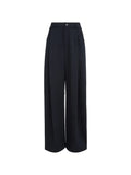 Brunello Cucinelli Cotton-Silk Interlock Trousers — Black