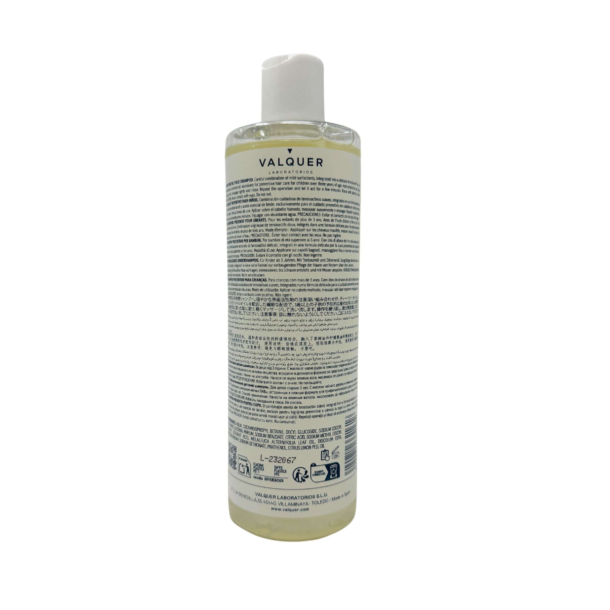 Champú Preventivo Infantil – 400 ml