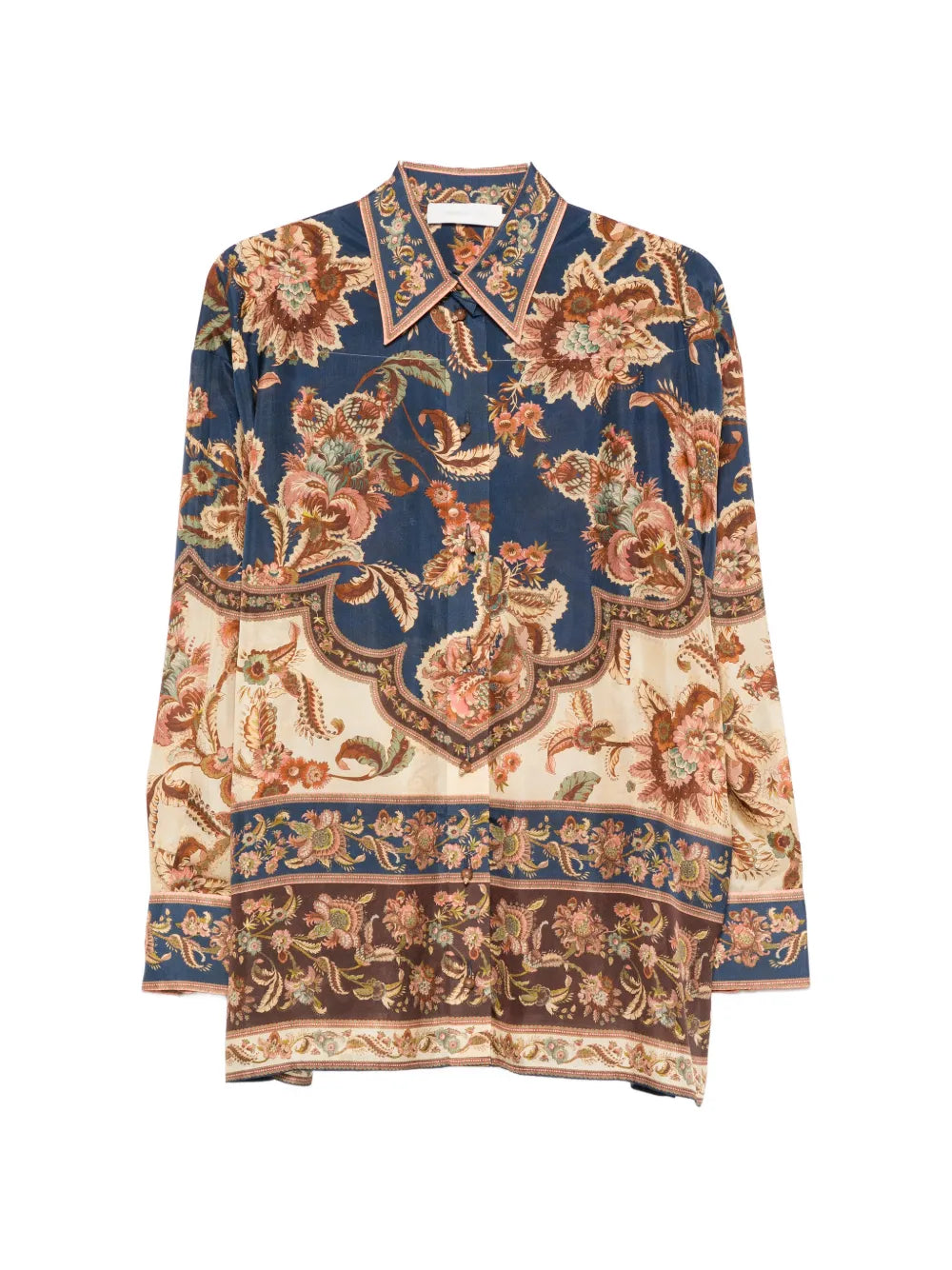 Zimmermann Aster Shirt — Navy