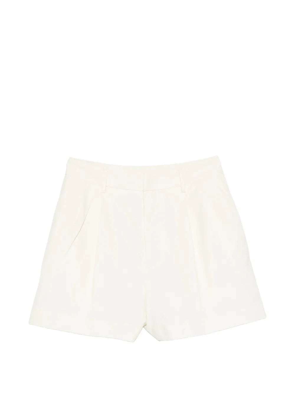 Fabiana Filippi Pleated-Detail Shorts — Off-white