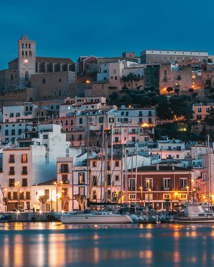 Discover the Magic of Ibiza Marina by Night: A Journey into Evening Elegance