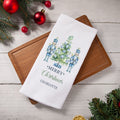 Cascanueces personalizado Chinoiserie Árbol de Navidad Toalla de cocina con nombre Decoración de la cocina Regalo de Navidad para la familia amigo
